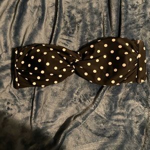 Swimsuit bandeau bikini top